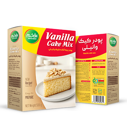 پودر کیک وانیلی
